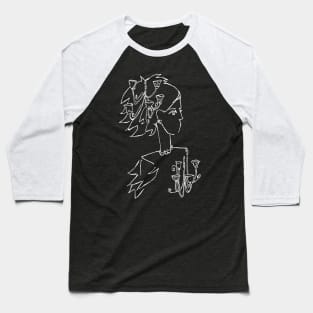 Chandelier Girl Baseball T-Shirt